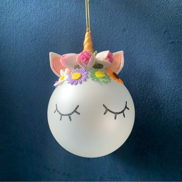 • NEW! Unicorn Xmas Ornament • - Picture 11 of 11